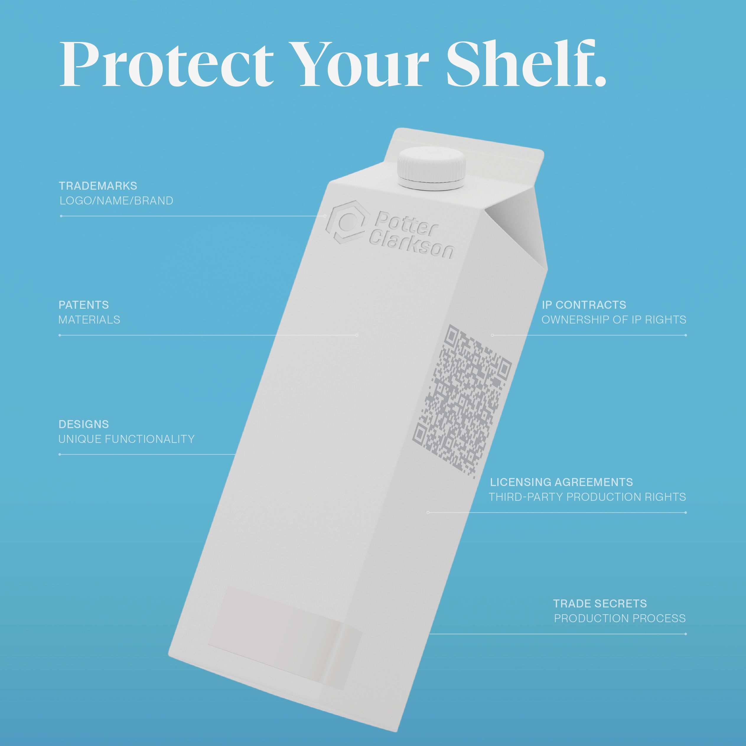 Potter Clarkson advertisement