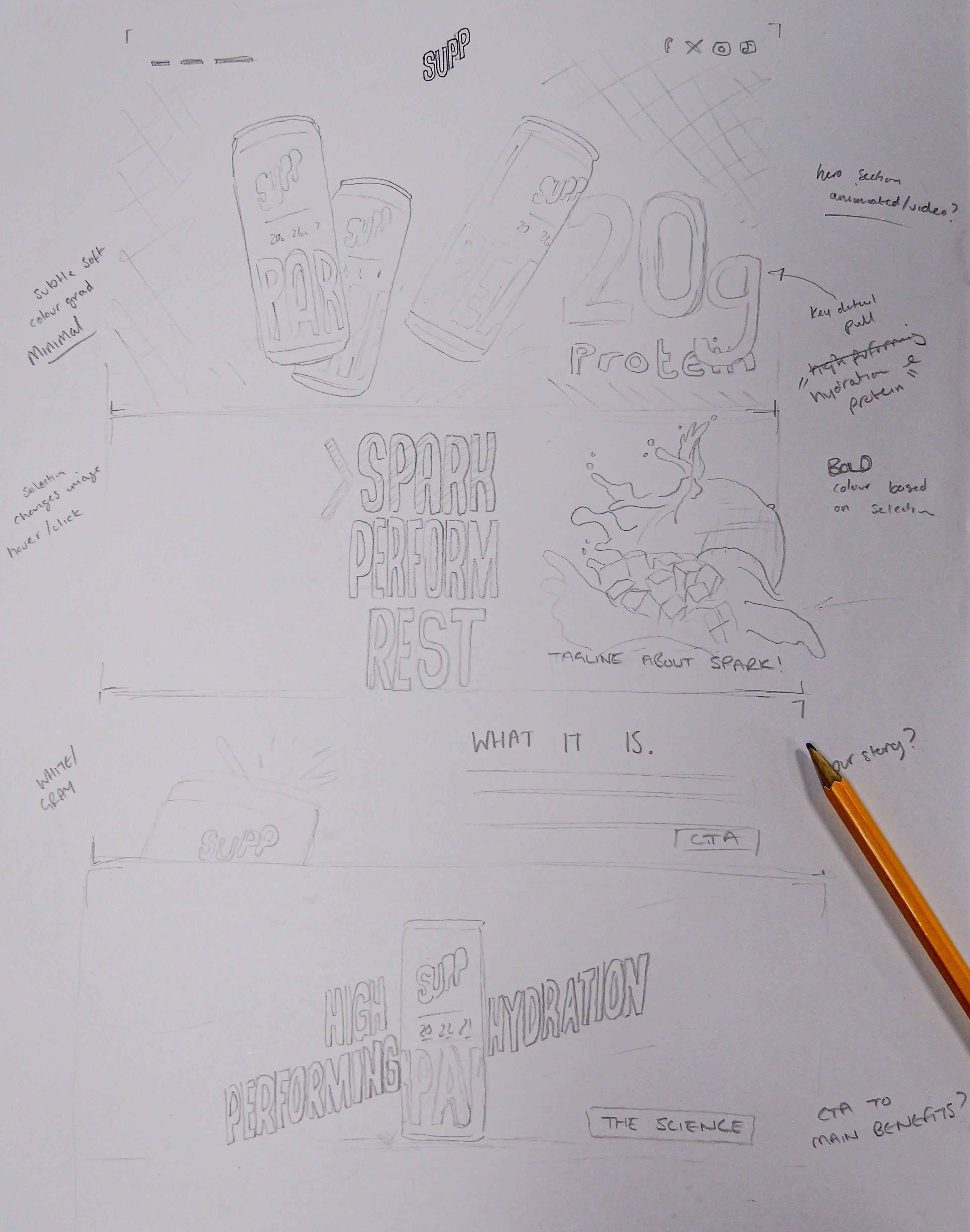 Supp website initial concept sketch