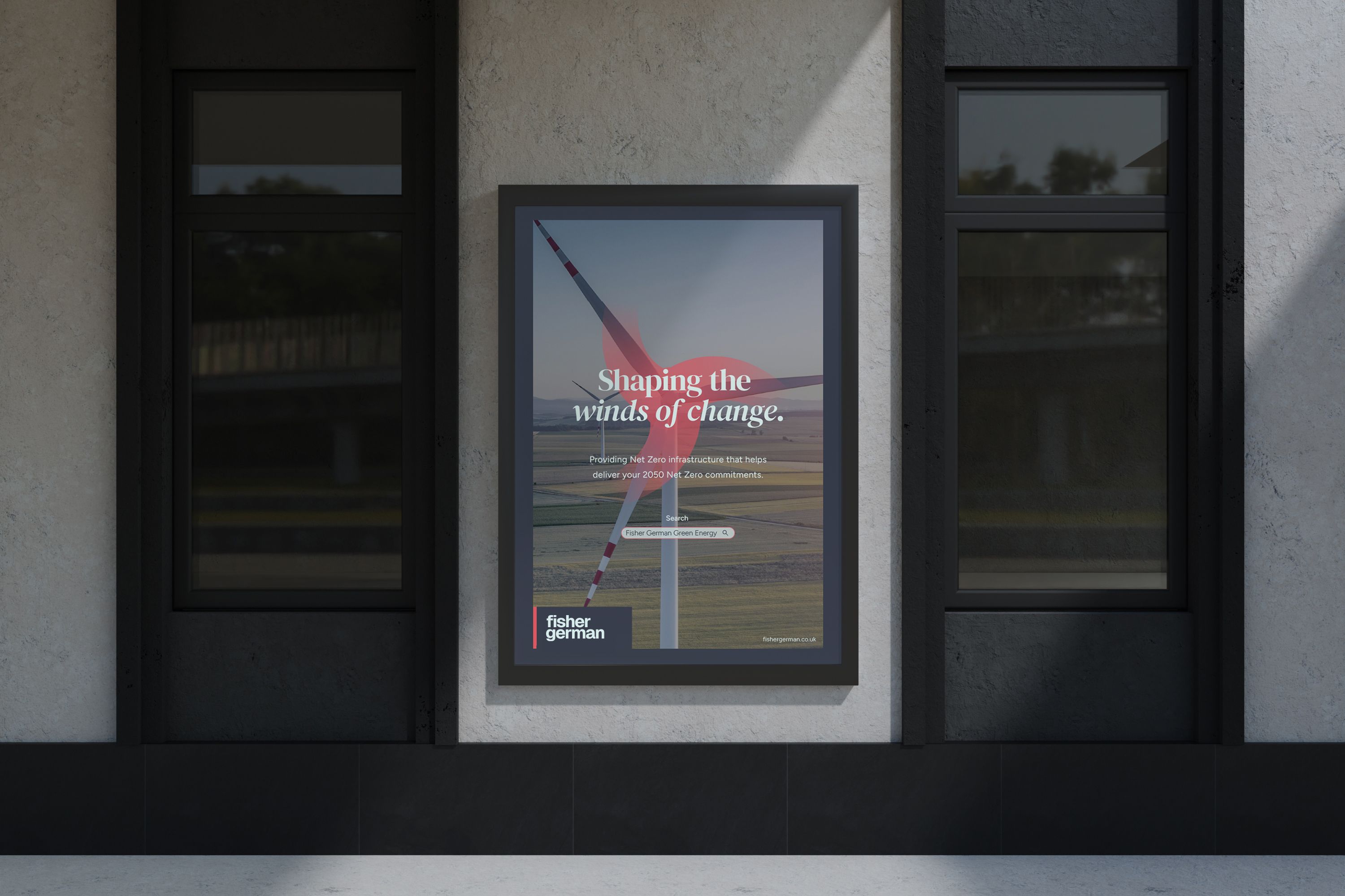 Fisher German poster mockup